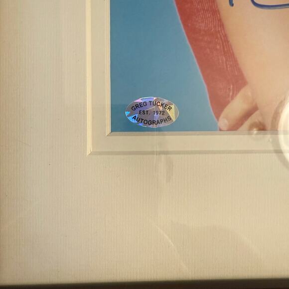 Ashton Kutcher Actor That 70s Show Kelso Autographed Framed Photo 14x17 COA - Picture 4 of 4